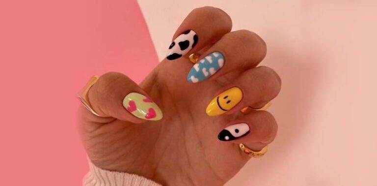 Aplicado De Uñas Ya Diseñado