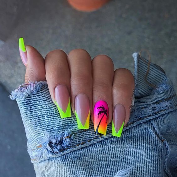 Bonitas Diseños De Uñas Acrilicas Decoradas Para Playa