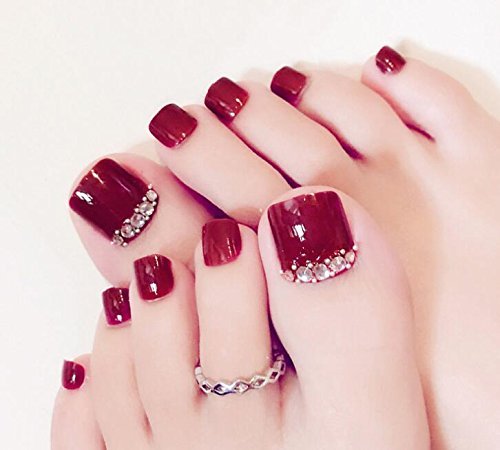 decoracion-diseno-de-unas-para-manos-piedritas-color-vino-2