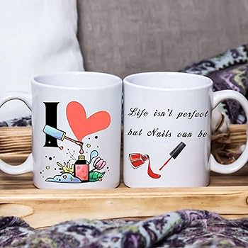 Diseño De Tazas Con Esmalte De Uñas