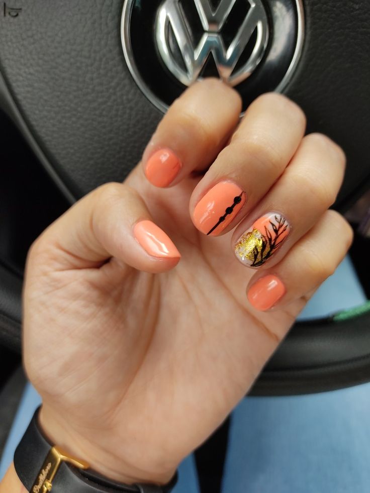 diseno-de-una-dorado-con-naranja-con-piedras-3