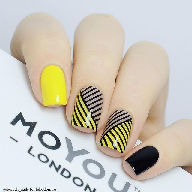 diseno-de-unas-amarillo-y-gris-4