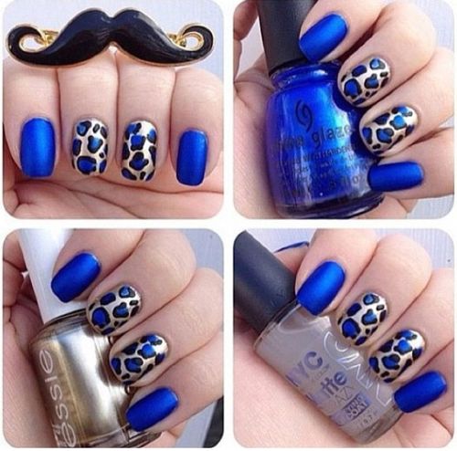 diseno-de-unas-azul-animal-print-2