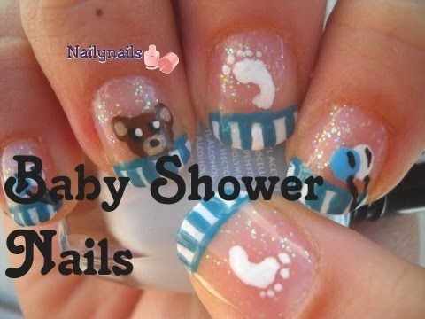 Diseño De Uñas Baby Shawer
