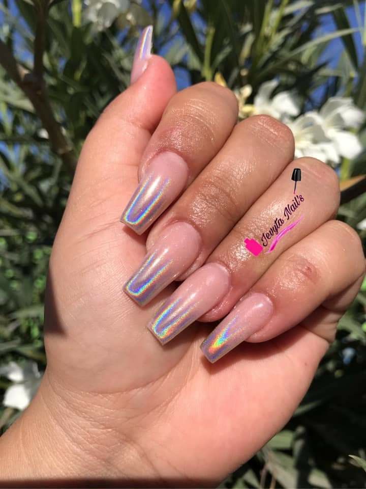 Diseño De Uñas Bonitas Tornasol