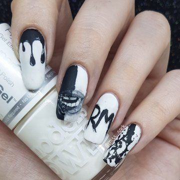 diseno-de-unas-bts-monito-negro-6