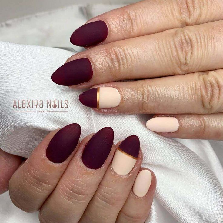 diseno-de-unas-color-vino-con-beige-3