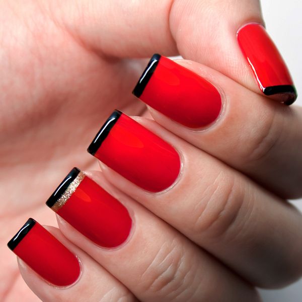 diseno-de-unas-colores-rojo-con-negro-2
