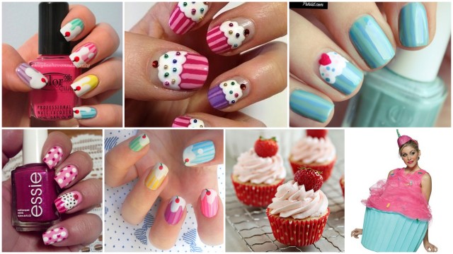 Diseño De Uñas Con Coop Cupcakes