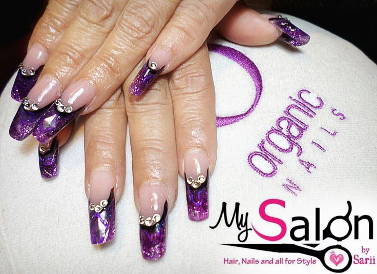 diseno-de-unas-con-dorado-plata-y-morado-5