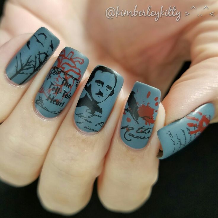diseno-de-unas-con-edgar-allan-poe-3