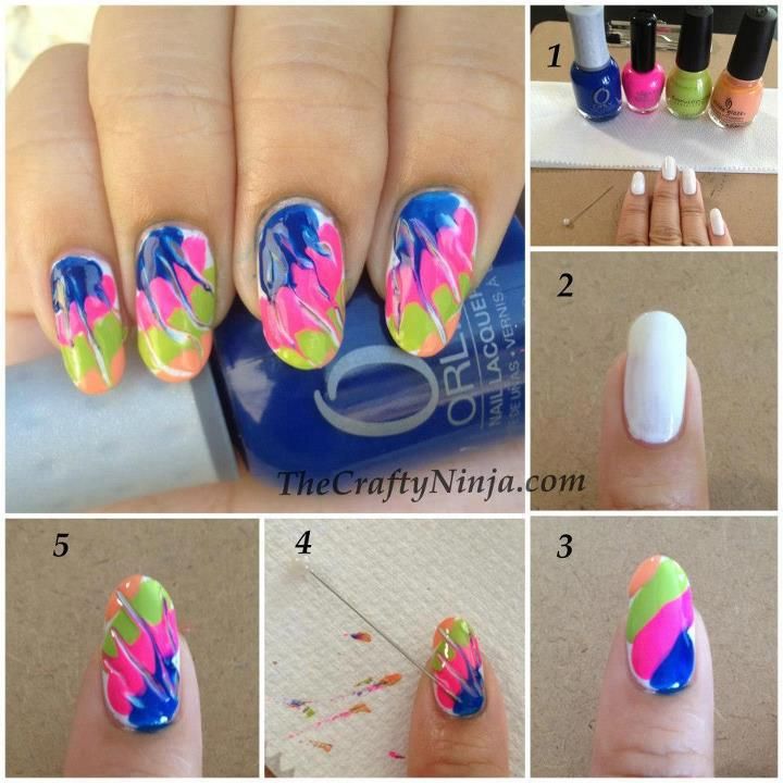 Diseño De Uñas Con Movimiento