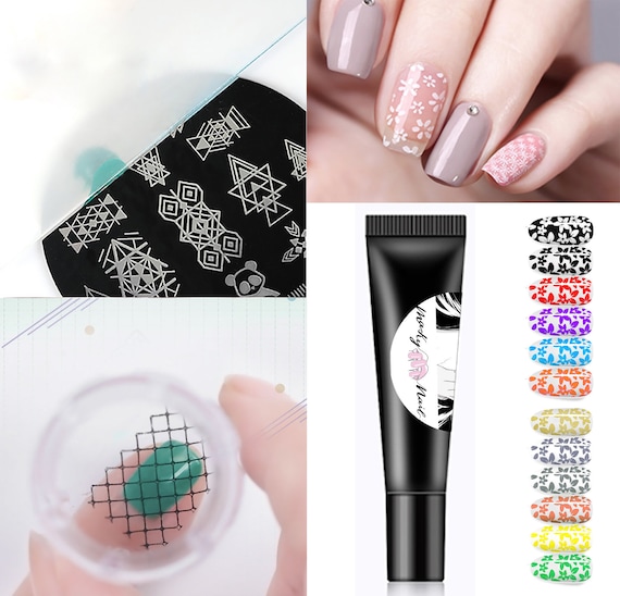 diseno-de-unas-con-sello-en-rosa-y-negro-5