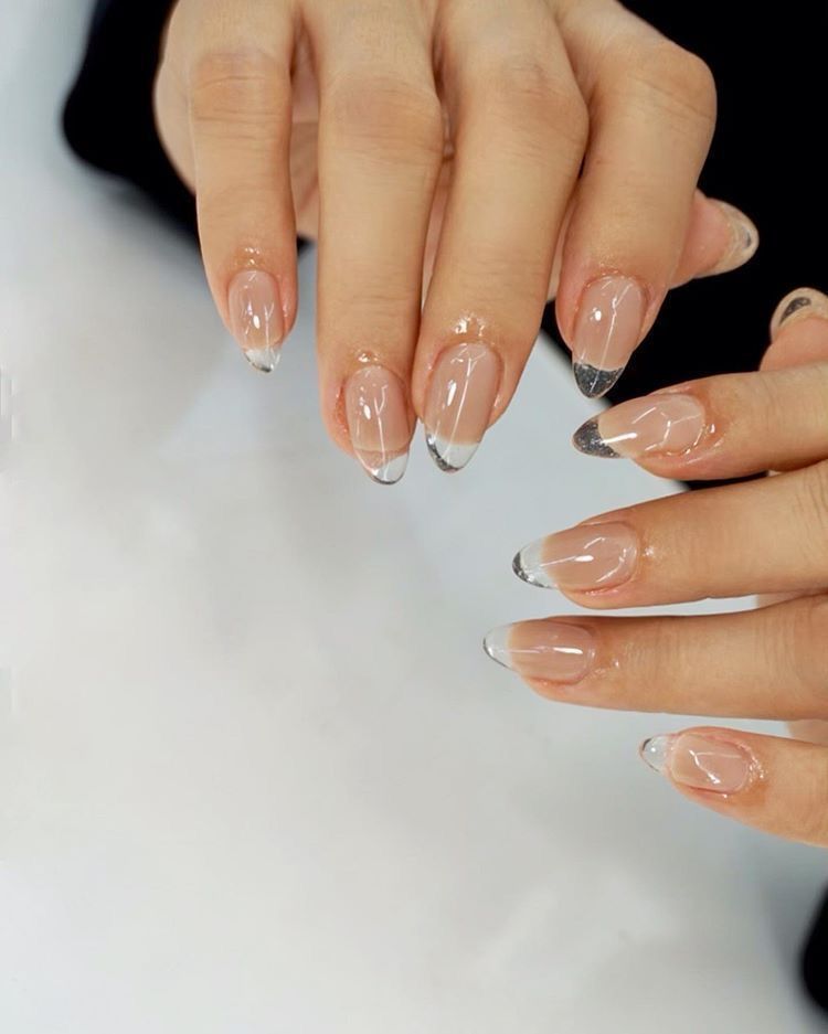 Diseño De Uñas Cortas Transparete