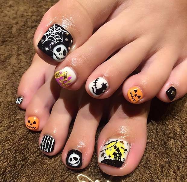 diseno-de-unas-de-hallowui-para-pies-2