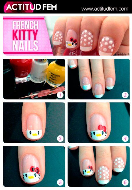 diseno-de-unas-de-hello-kitty-paso-a-paso-2