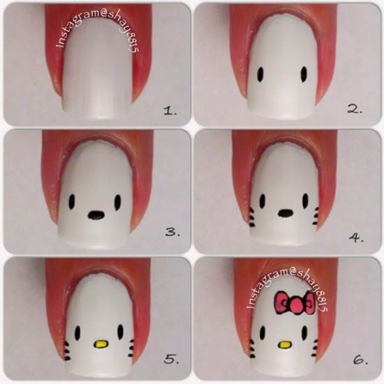 diseno-de-unas-de-hello-kitty-paso-a-paso-3