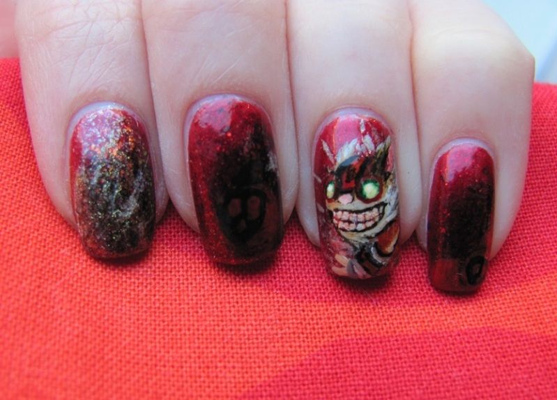 Diseño De Uñas De Leage of Legend