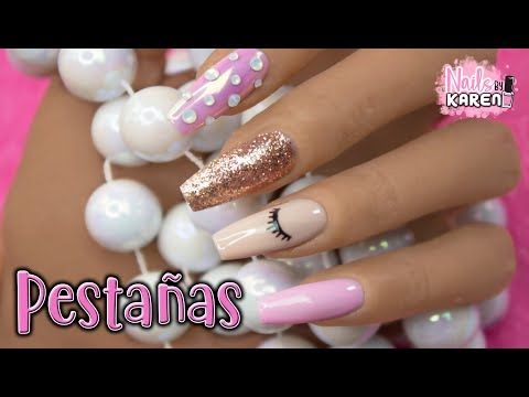 Diseño De Uñas De Pestañas
