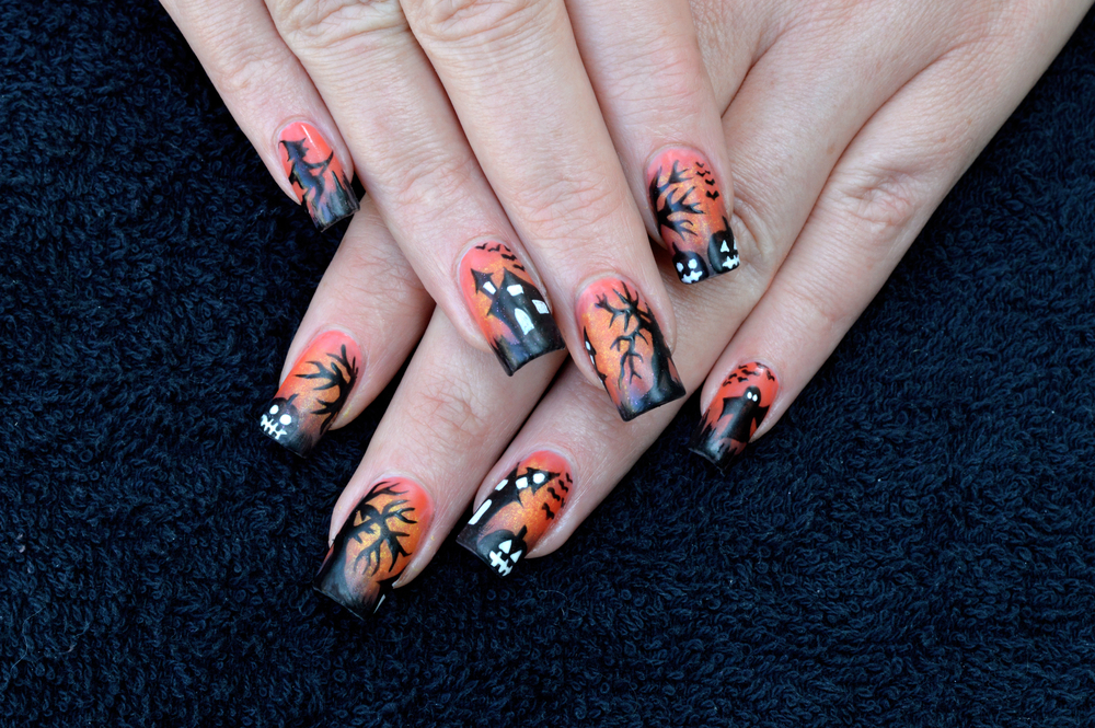Diseño De Uñas De Terror