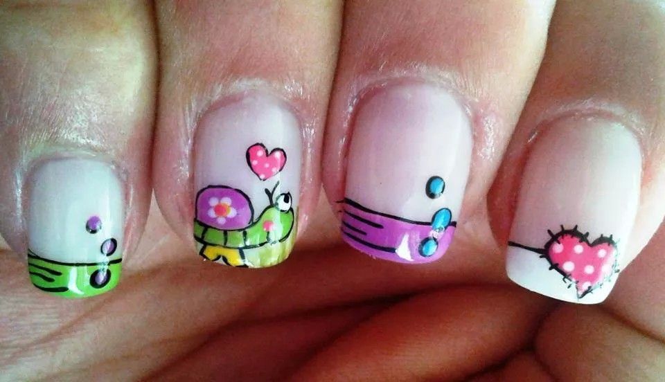 Diseño De Uñas De Tortuga