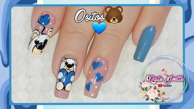 diseno-de-unas-decoracion-osito-3