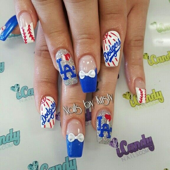 diseno-de-unas-dodgers-4