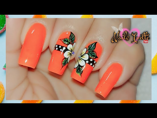 diseno-de-unas-en-color-naranja-con-amarillo-3