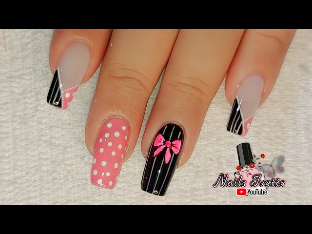diseno-de-unas-en-negro-y-fiusha-6