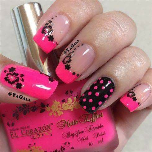 diseno-de-unas-en-negro-y-fushia-5