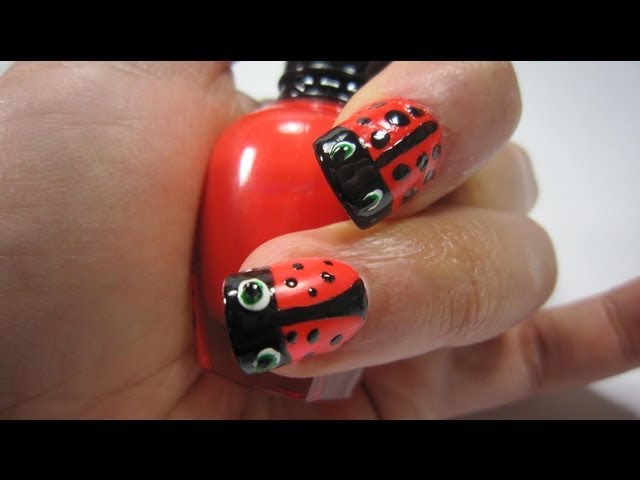 diseno-de-unas-en-rojo-faciles-mariquita-5
