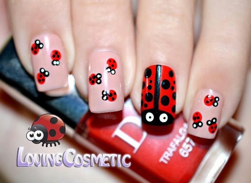 diseno-de-unas-en-rojo-faciles-mariquita-6