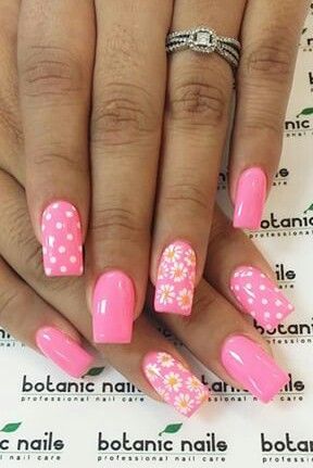 diseno-de-unas-en-rosa-fuerte-4