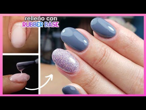 Diseño De Uñas en Tecnica De Relleno en Uñas
