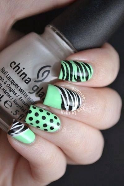 diseno-de-unas-en-verde-fosforescentes-con-gris-2
