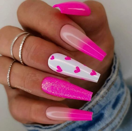 Diseño De Uñas Estilo Barbie 【IDEAS E IMÁGENES】