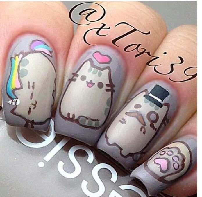 diseno-de-unas-gatito-kawaii-6