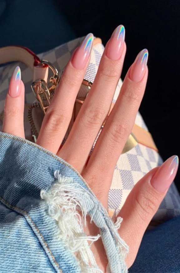 Diseño De Uñas Gelish Con Acrilico