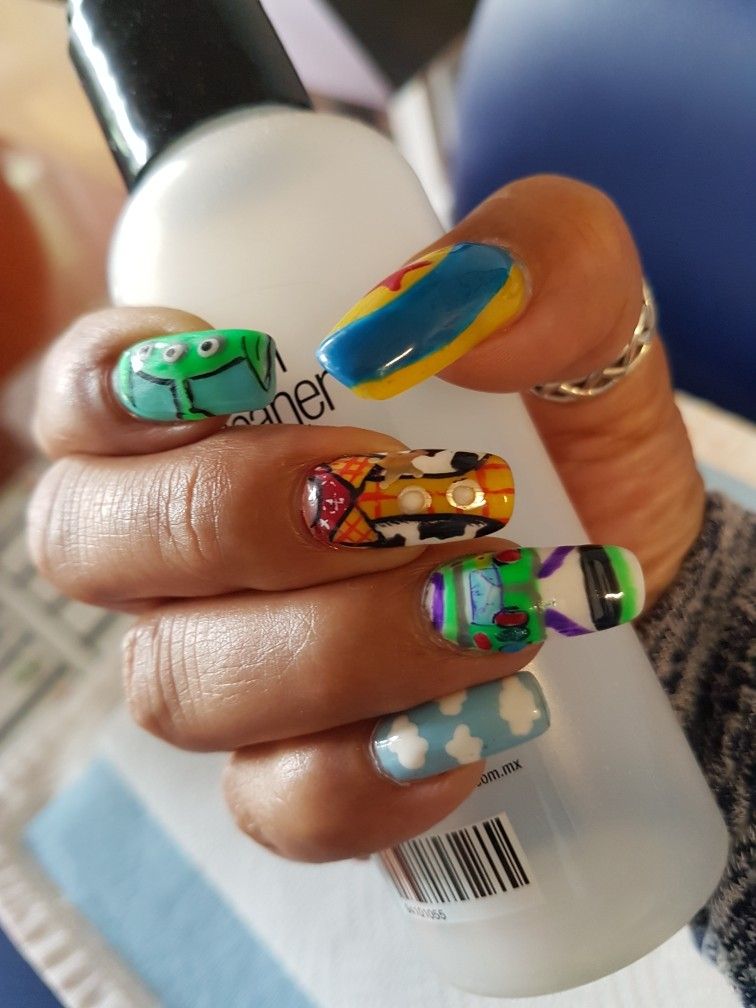 Diseño De Uñas Gelish Dia Del Niño
