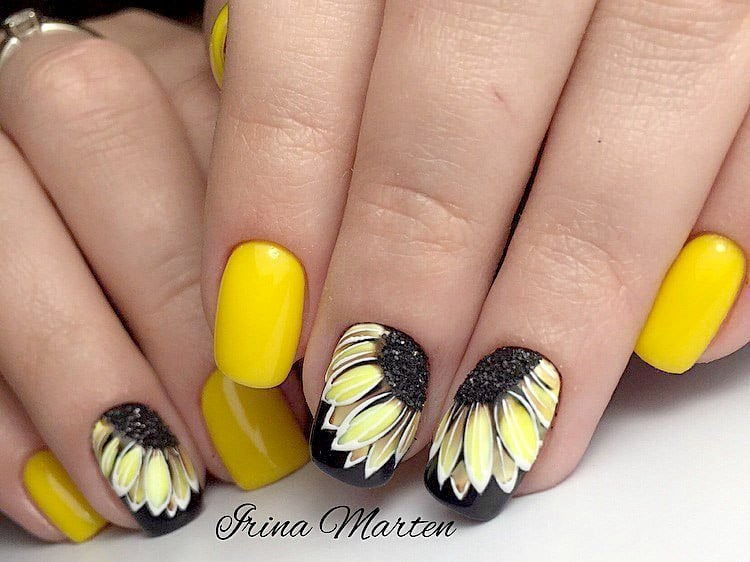 diseno-de-unas-gelish-girasoles-7