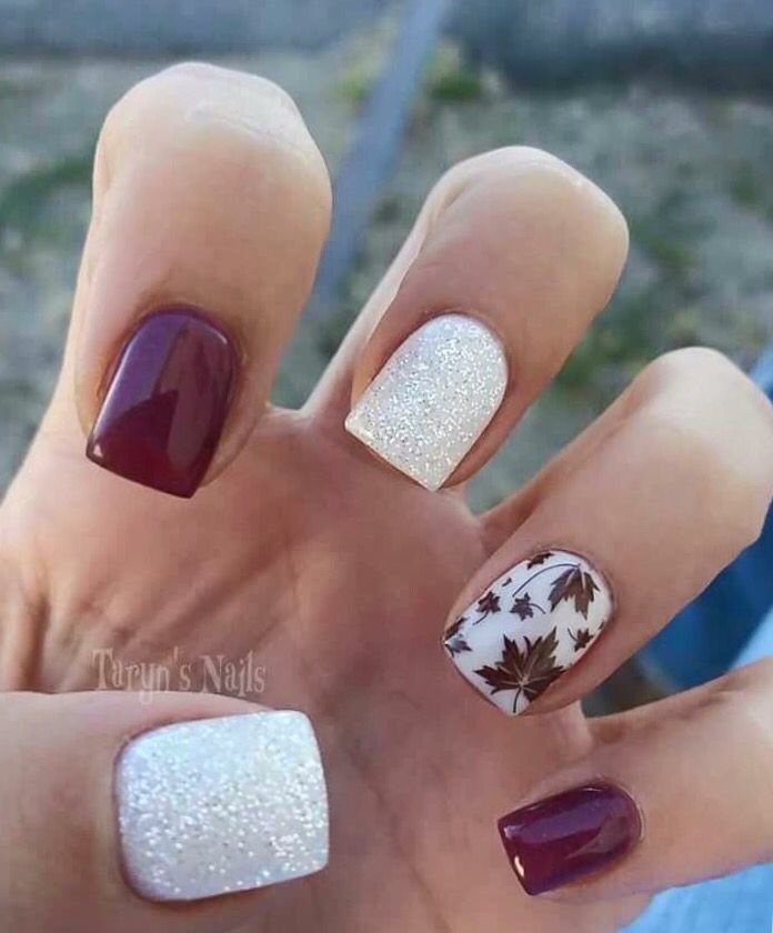 Diseño De Uñas Gelish Para Ptoño