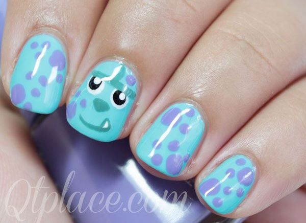 Diseño De Uñas Gelish Personajes