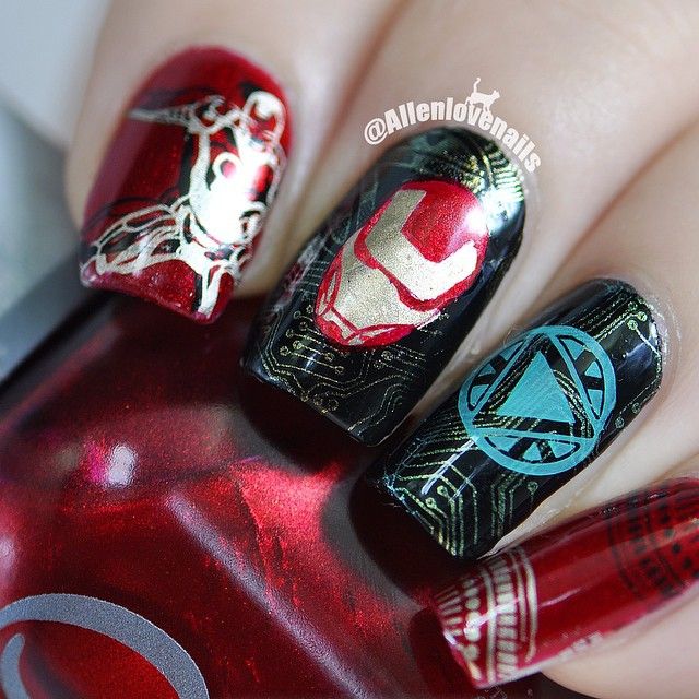 diseno-de-unas-iron-man-7
