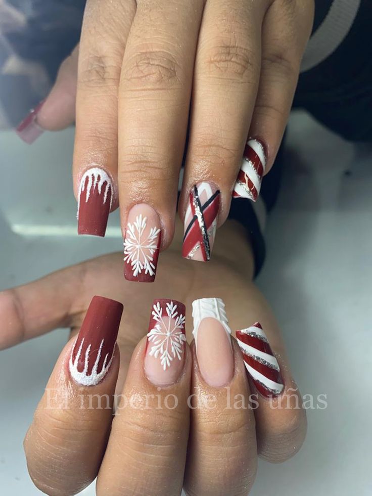 diseno-de-unas-mate-navidad-3