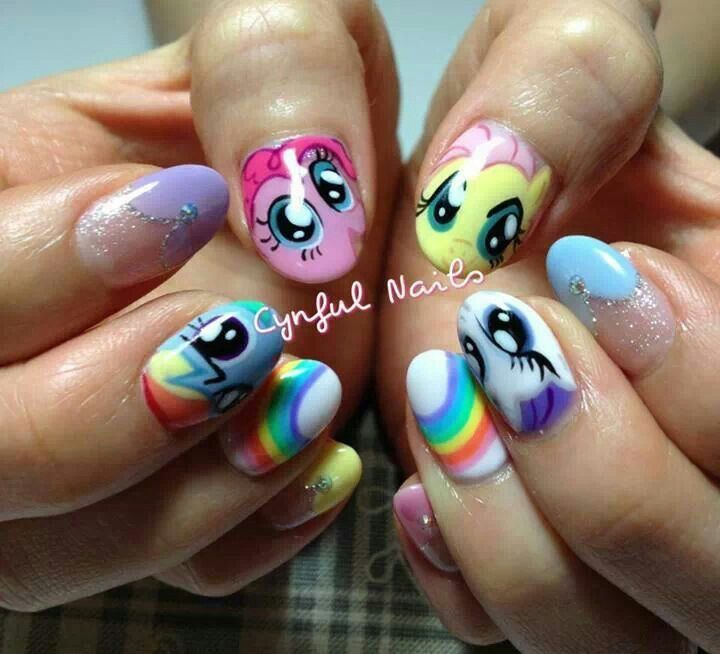 Diseño De Uñas My Little Pony