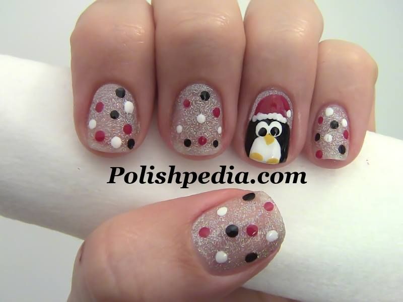 diseno-de-unas-navidenas-pinguino-2