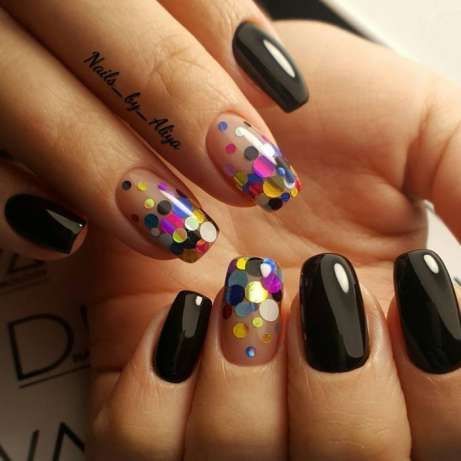 diseno-de-unas-negro-confeti-5