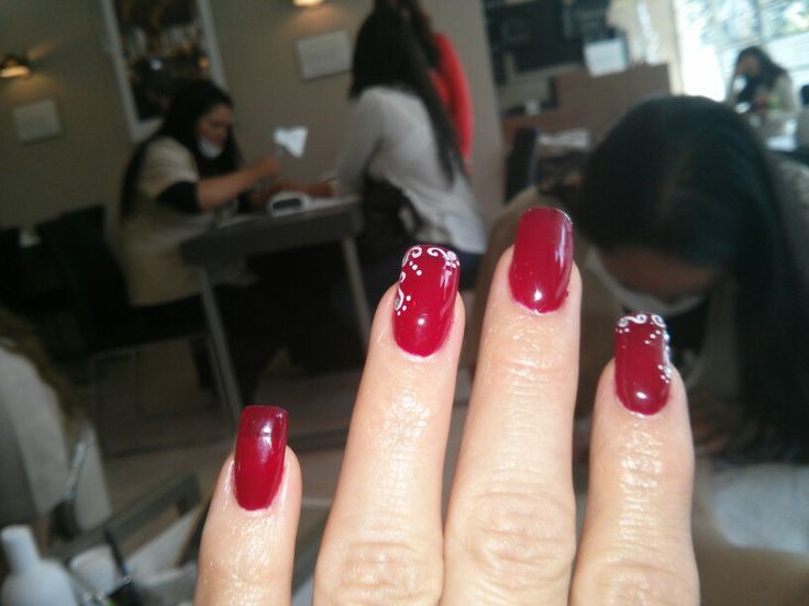 Diseño De Uñas Para Boda Civil Rojo
