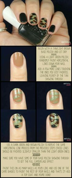 diseno-de-unas-para-los-pies-en-verde-militat-3