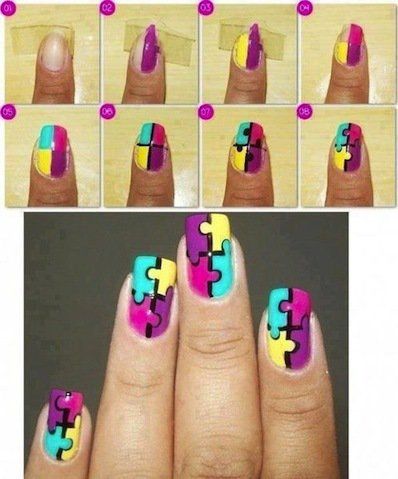 Diseño De Uñas Paso a Paso De Personajes